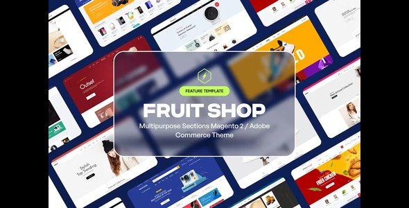 Fruit Shop - Organic Food Responsive Magento 2