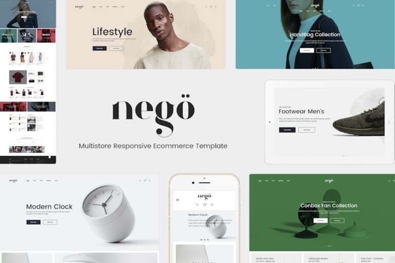 Nego - Minimalist Responsive Opencart 3 Theme